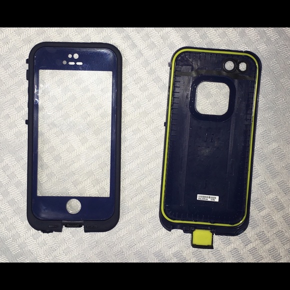 Navy blue lifeproof case for iPhone 5/5S