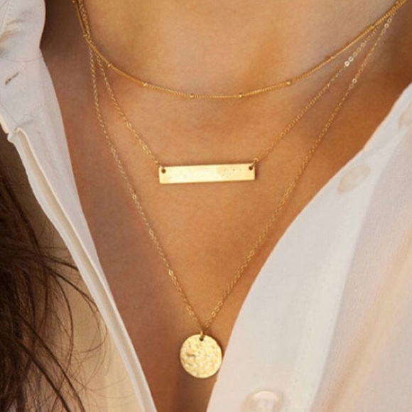 Jewelry - The chain gold layered necklace