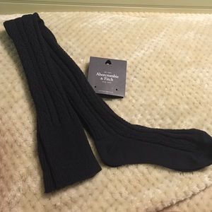 Abercrombie Ribbed Thigh High Socks