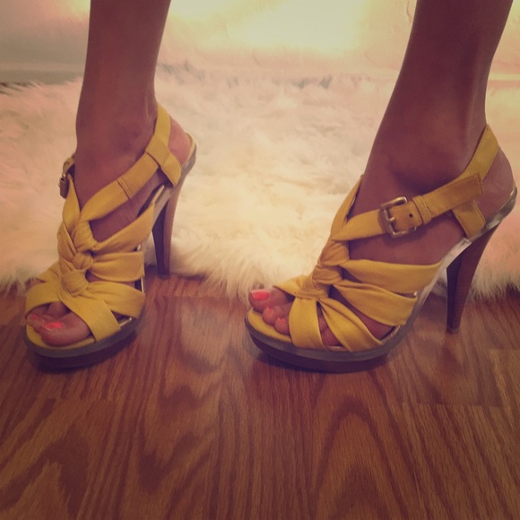 Michael Kors Braided Sandal w/ Lucite Platform