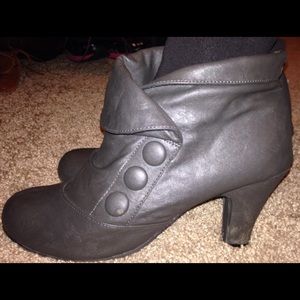 Grey Ankle Booties
