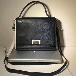 Kate Spade Black&White Two Way Cross Body Handbag
