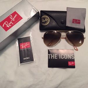 Authentic Ray Ban Aviators (Women's)