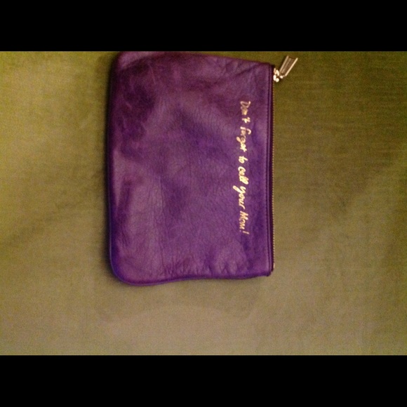 Rebecca Minkoff purple pouch