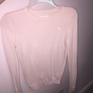 pink abercrombie and fitch sweater