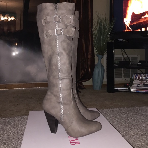 Knee high riding boots