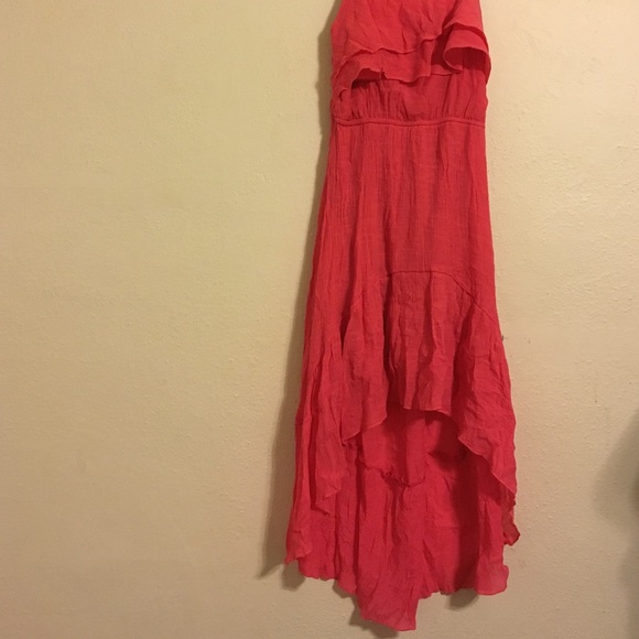 High & Low dress (Peach)