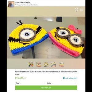 Minion Hats