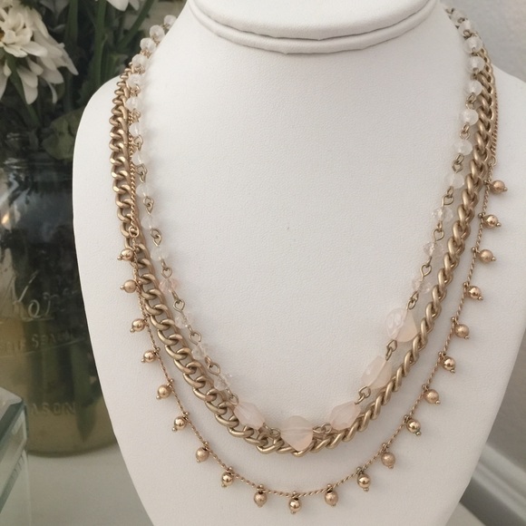 Stone Layered Necklace