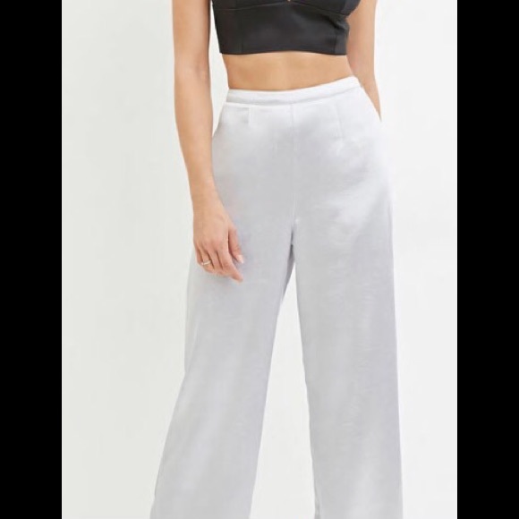 The " Hampton" , Silver , high waisted dress pants - Picture 2 of 4