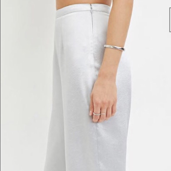 The " Hampton" , Silver , high waisted dress pants - Picture 3 of 4