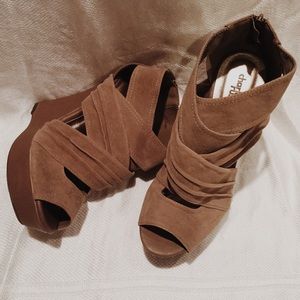 Charlotte Russe Wedges - size 9