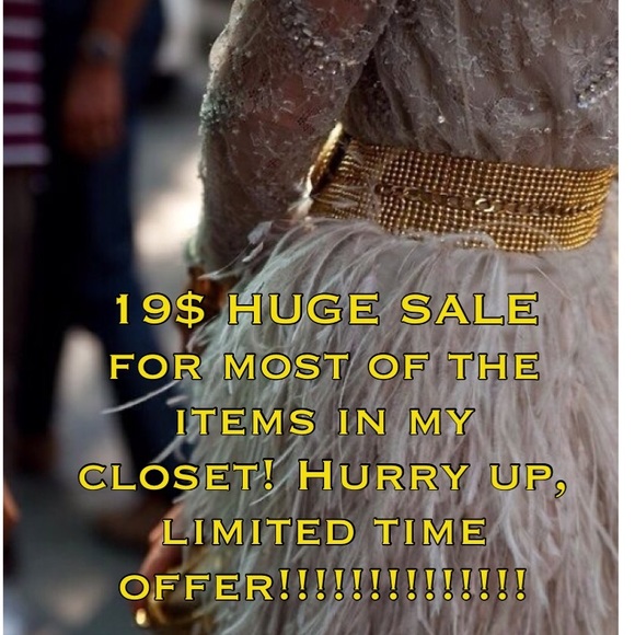 19$ on almost all items!!