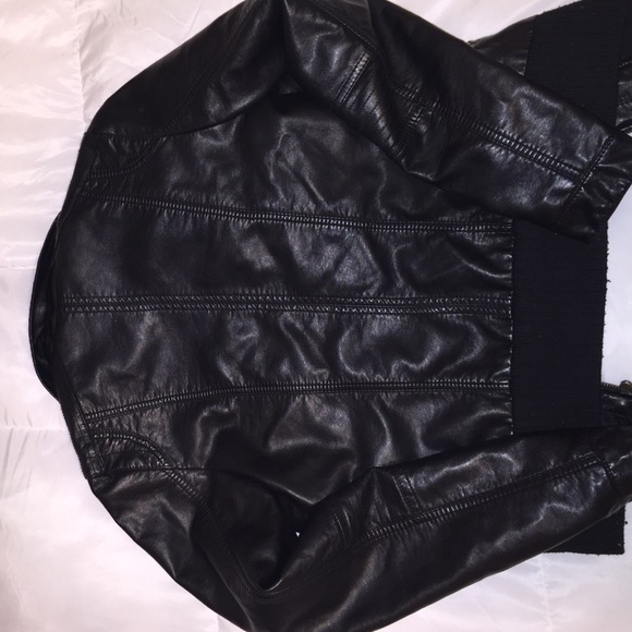 Faux Leather Jacket FINAL SALE - Picture 2 of 4