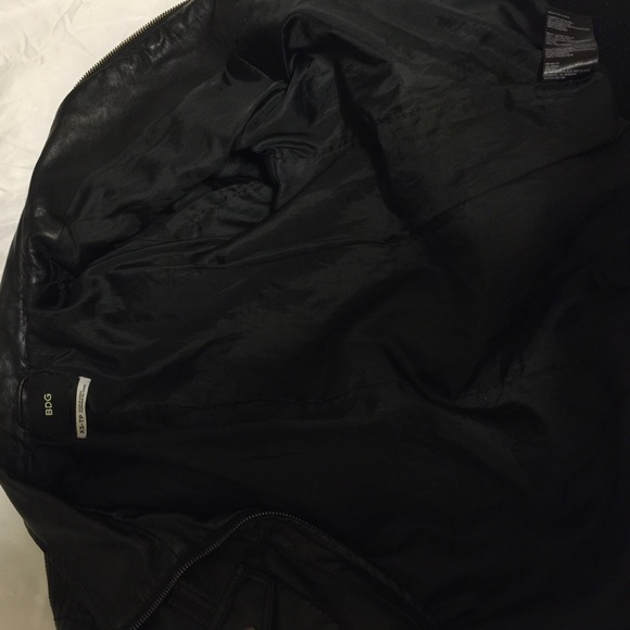 Faux Leather Jacket FINAL SALE - Picture 3 of 4