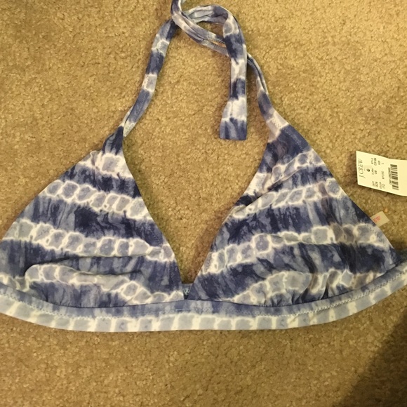 NWT J. Crew halter swimsuit top