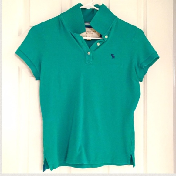 Green Abercrombie & Fitch polo
