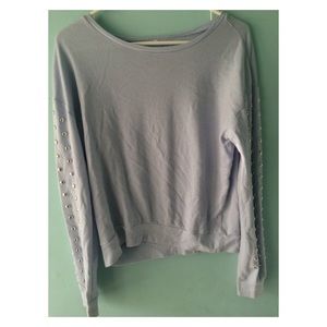 VS PINK: Studded pastel purple sweater