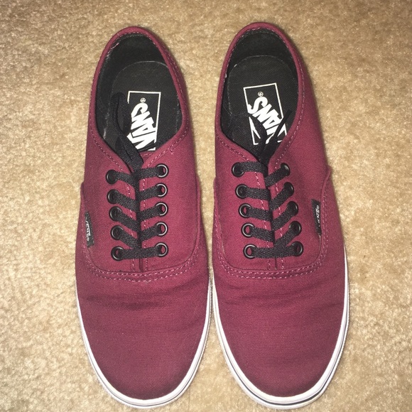 Vans Shoes - ❌⚠️SOLD⚠️❌Authentic Lo Pro Maroon Vans