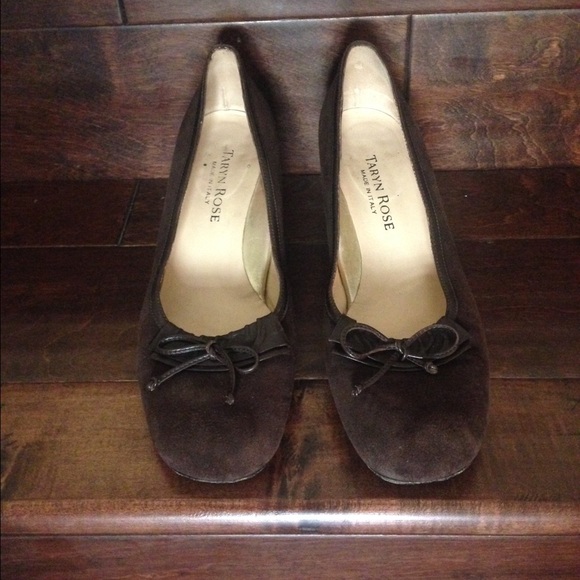 Suede heels