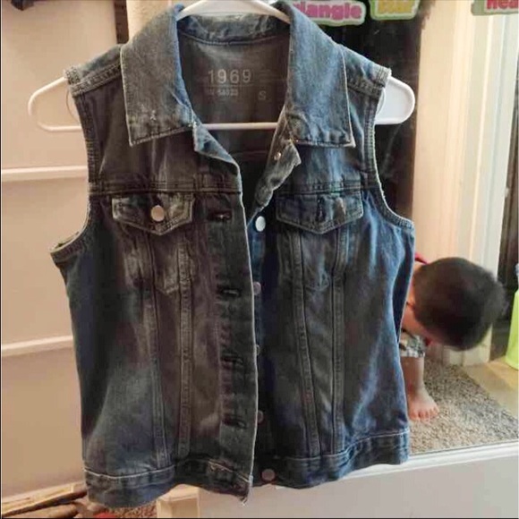 Gap denim vest