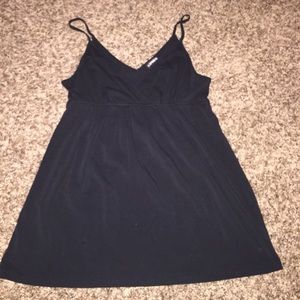 Black V Neck Cami