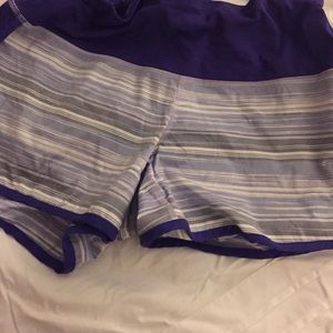 Lululemon running shorts size 8