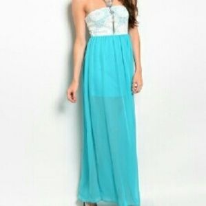 Floor length maxi dress