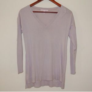 Victoria's Secret Pale Lavender Vneck Sweater - XS