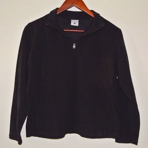 Columbia Black Zip Fleece - Kids L Women's XS