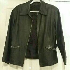 100% leather jacket