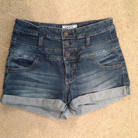 High Waisted Jean Shorts