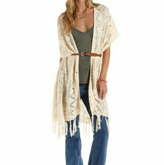 Fringe sweater brand new