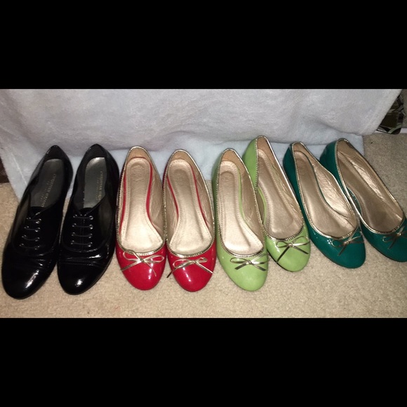 👞3Flats& 1oxfords bundle Xmas Deal!🎄🎄ON HOLD!!!