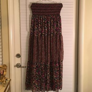 Smocked maxi dress
