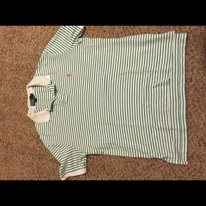 Good condition. It's not washed out and no holes.