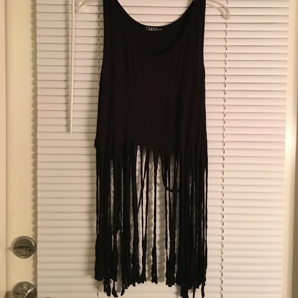Fringe tank top