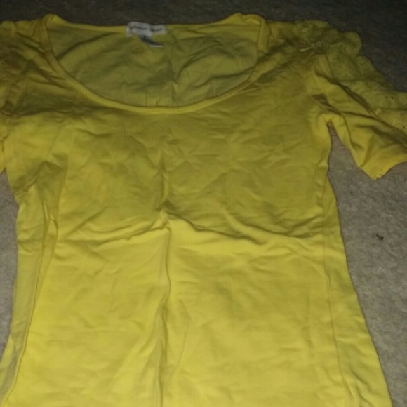 Yellow shirt