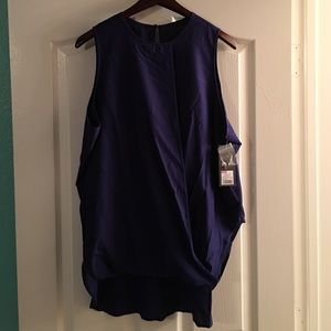 Beautiful colored silk feeling blouse