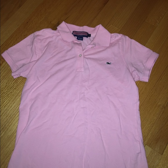 Vineyard vines pink women's polo