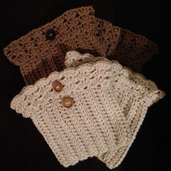 🎉HP🎉Handmade boot cuffs! 🎄🎁🎅🏻☃🎉 - Picture 2 of 3