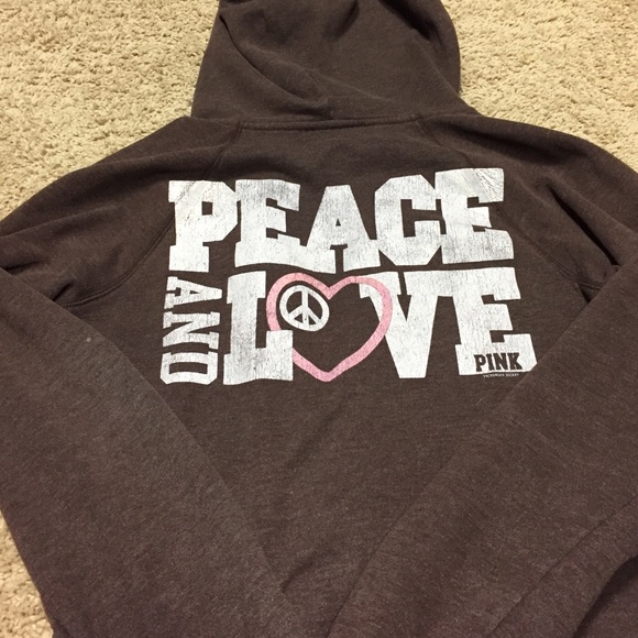 PINK Victoria secret hoody, women's S brown - Picture 1 of 4