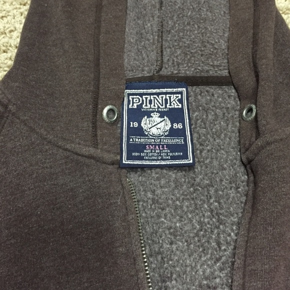 PINK Victoria secret hoody, women's S brown - Picture 3 of 4