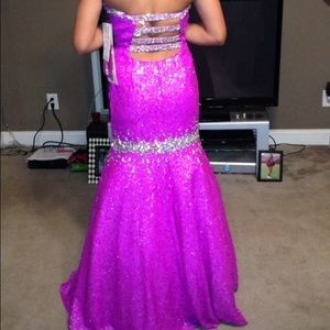 Prom dress only wore once forsale $200.00 size 0
