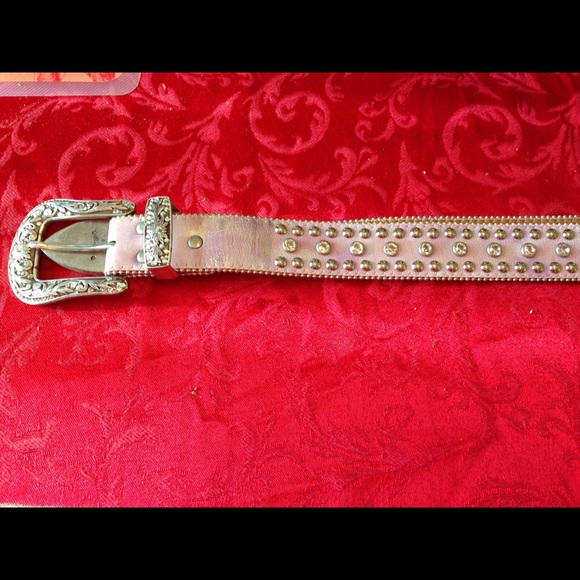 Nocona glitz belt all rhinestones on