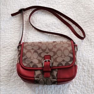 Coach signature c cross body handbag