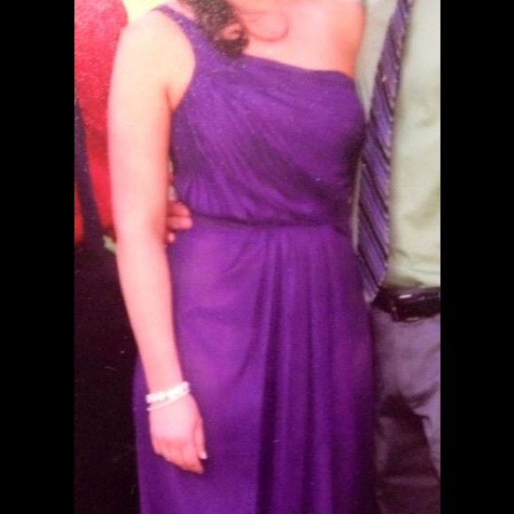 Milano dress in plum