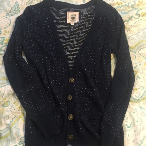 Navy sweater