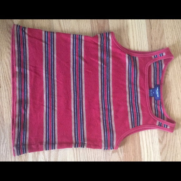 Ribbed Striped tank