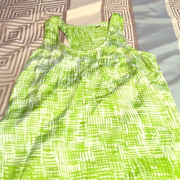 Silk tank top